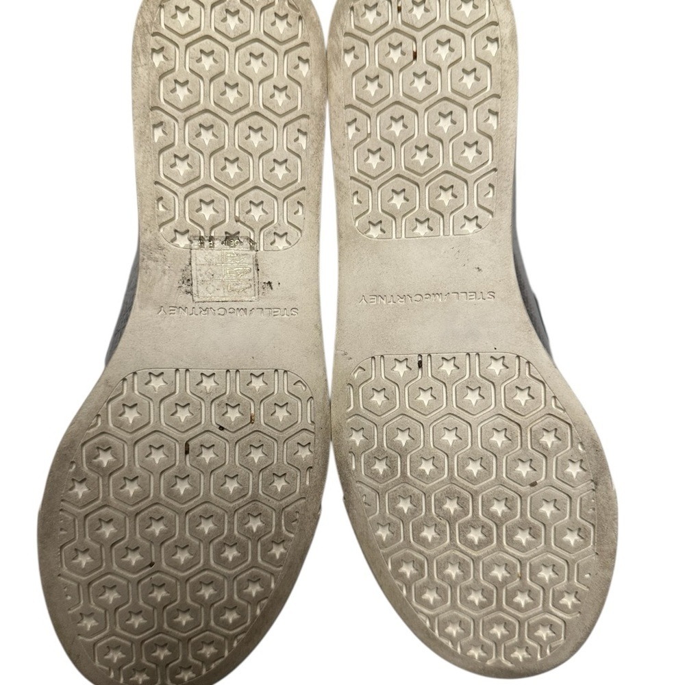 Stella McCartney Silver and Gold Star Athletic Shoes size 5.5 - Picture 5 of 12